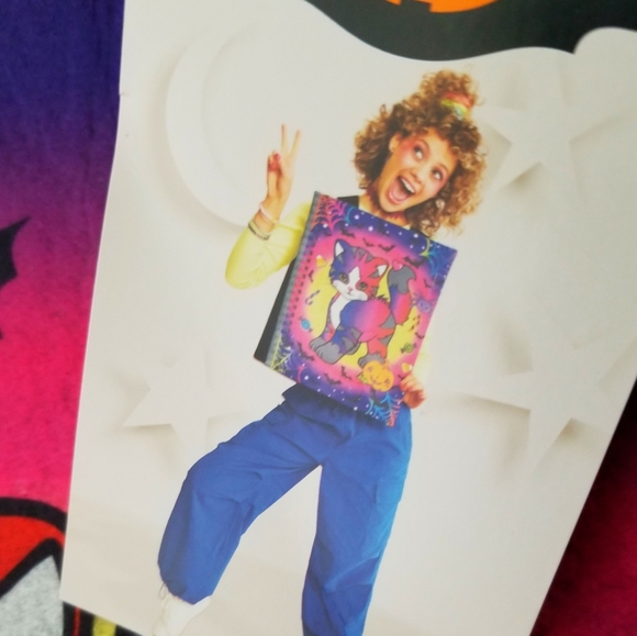 ❗Y2K Lisa Frank Style Cat Colorful Notebook Costume❗ - Picture 4 of 5